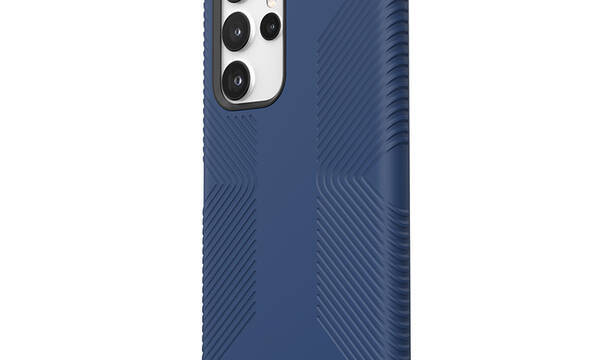 Speck Presidio2 Grip - Etui Samsung Galaxy S22 Ultra z powłoką MICROBAN (Coastal Blue/Storm blue) - zdjęcie 1