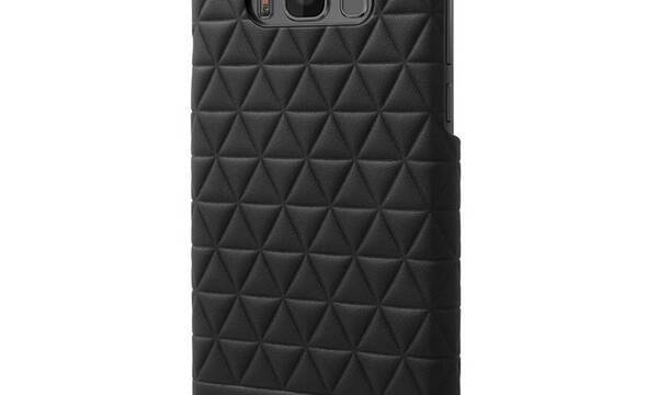 BMW Hexagon Case - Etui skórzane Samsung Galaxy S8 (czarny) - zdjęcie 1