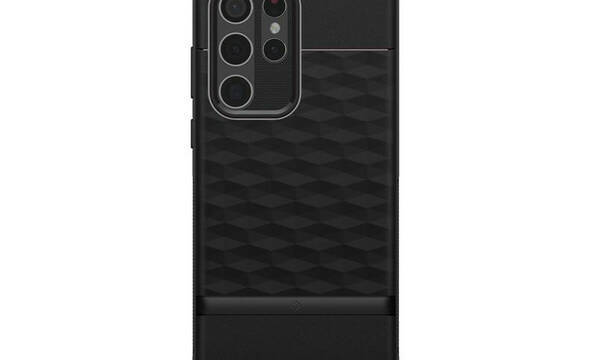 Spigen - Caseology Parallax Etui Samsung Galaxy S22 Ultra (czarny) - zdjęcie 1