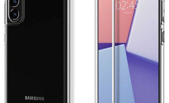 Spigen Liquid Crystal - Etui Samsung Galaxy S21 FE (Przezroczysty) - zdjęcie 1