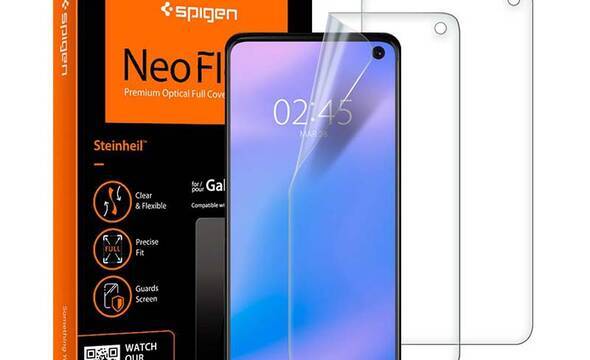 Spigen Neo Flex HD - Folia ochronna Samsung Galaxy S10 (Przezroczysty) - zdjęcie 1