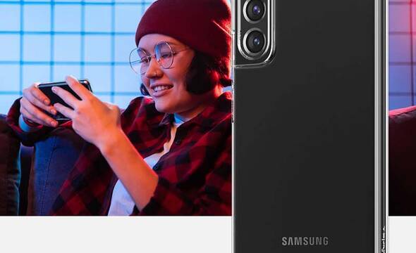 Spigen Liquid Crystal - Etui Samsung Galaxy S22 (Przezroczysty) - zdjęcie 4