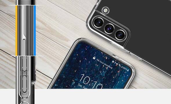 Spigen Liquid Crystal - Etui Samsung Galaxy S22 (Przezroczysty) - zdjęcie 6