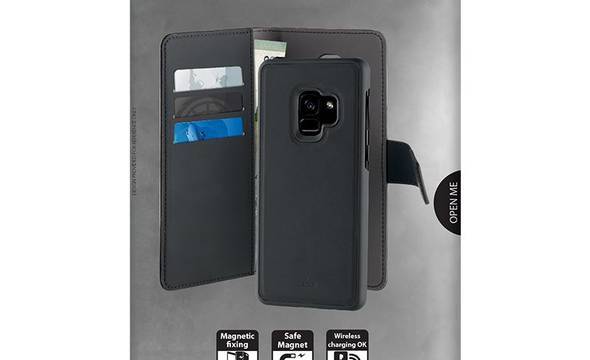 PURO Wallet Detachable - Etui 2w1 Samsung Galaxy S9 (czarny) - zdjęcie 4
