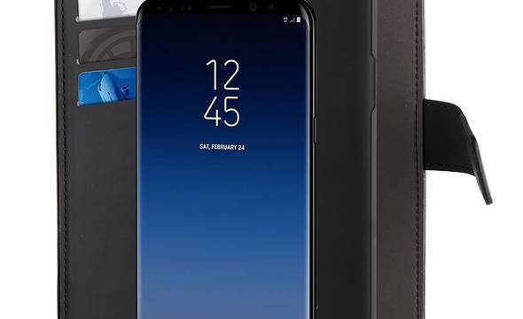 PURO Wallet Detachable - Etui 2w1 Samsung Galaxy S9+ (czarny) - zdjęcie 1