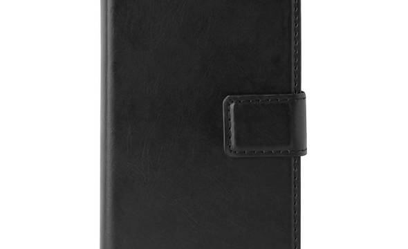 PURO Booklet Wallet Case - Etui Samsung Galaxy S9+ z kieszeniami na karty + stand up (czarny) - zdjęcie 2