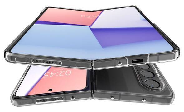 Spigen Airskin - Etui do Samsung Galaxy Z Fold 4 (Przezroczysty) - zdjęcie 4