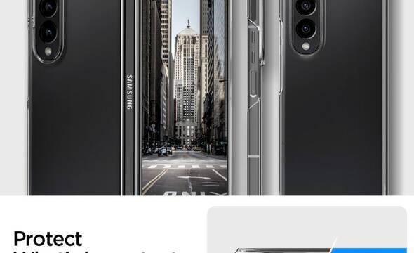Spigen Airskin - Etui do Samsung Galaxy Z Fold 4 (Przezroczysty) - zdjęcie 10
