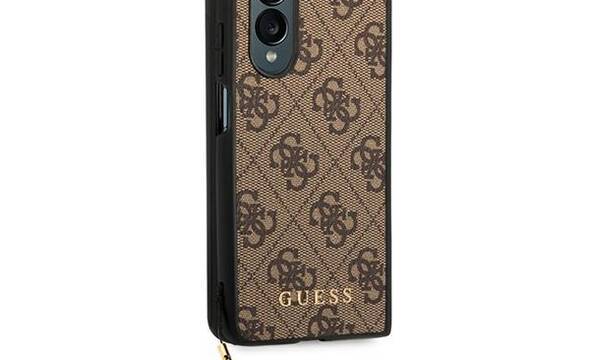 Guess 4G Charms Collection - Etui Samsung Galaxy Z Fold 4 (brązowy) - zdjęcie 2
