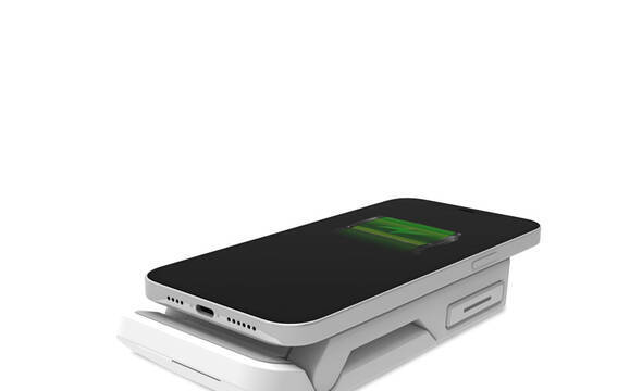 STM ChargeTree Go – Mobilna ładowarka bezprzewodowa 3w1 do iPhone, AirPods i Apple Watch (biały) - zdjęcie 1