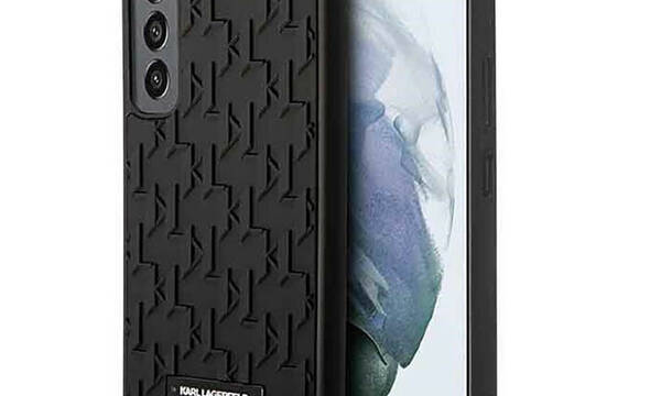 Karl Lagerfeld Monogram 3D Pattern - Etui Samsung Galaxy S23 (czarny) - zdjęcie 1
