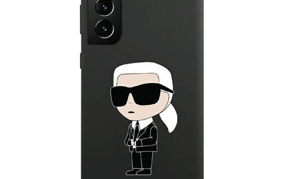 Karl Lagerfeld Silicone NFT Ikonik - Etui Samsung Galaxy S23 (czarny) - zdjęcie 1