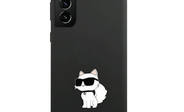 Karl Lagerfeld Silicone NFT Choupette - Etui Samsung Galaxy S23 Ultra (czarny) - zdjęcie 1