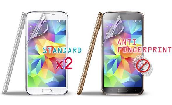 PURO Dwie folie na ekran - Samsung Galaxy S5/S5 Neo - zdjęcie 2