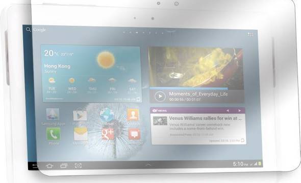 PURO Folia na ekran Samsung GALAXY Tab 2 10.1