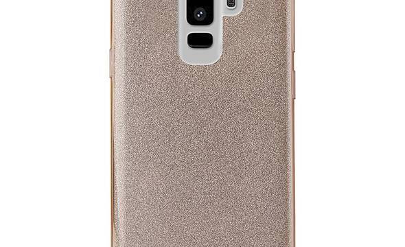 PURO Glitter Shine Cover - Etui Samsung Galaxy S9+ (Gold) - zdjęcie 2