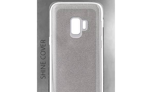 PURO Glitter Shine Cover - Etui Samsung Galaxy S9 (Silver) - zdjęcie 3