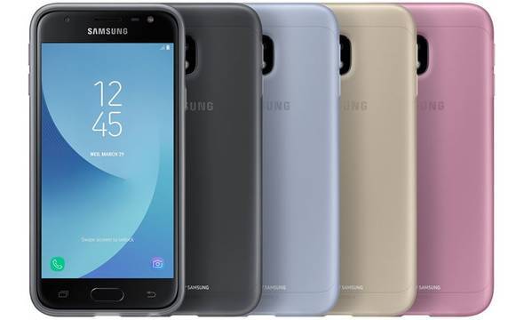 Samsung Jelly Cover - Etui Samsung Galaxy J3 (2017) (czarny) - zdjęcie 7