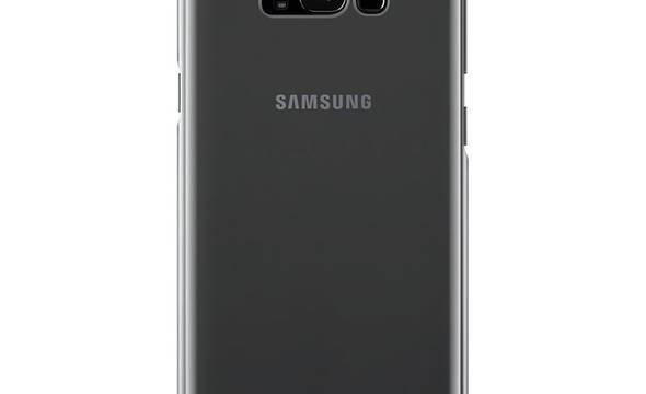 Samsung Clear Cover - Etui Samsung Galaxy S8+ (czarny) - zdjęcie 1