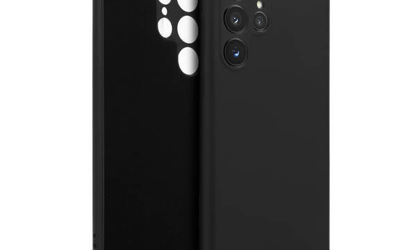 Crong Color Cover - Etui Samsung Galaxy S23 Ultra (czarny) - zdjęcie 1