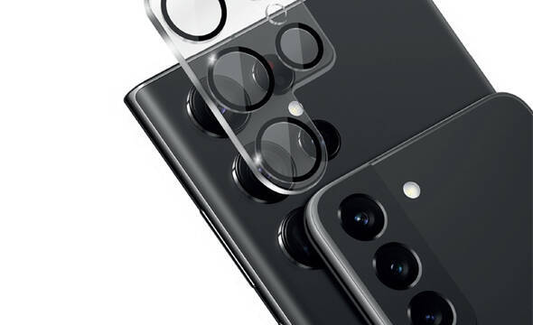 Crong Lens Shield - Szkło na aparat i obiektyw Samsung Galaxy S23 - zdjęcie 1