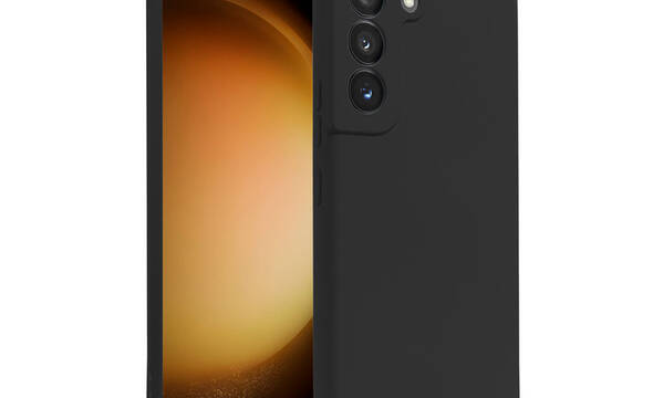 Crong Color Cover - Etui Samsung Galaxy S23 (czarny) - zdjęcie 1