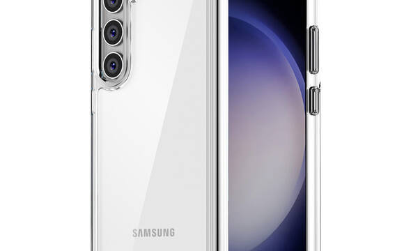 Crong Crystal Shield Cover - Etui Samsung Galaxy S23+ (przezroczysty) - zdjęcie 1