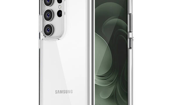 Crong Crystal Shield Cover - Etui Samsung Galaxy S23 Ultra (przezroczysty) - zdjęcie 1