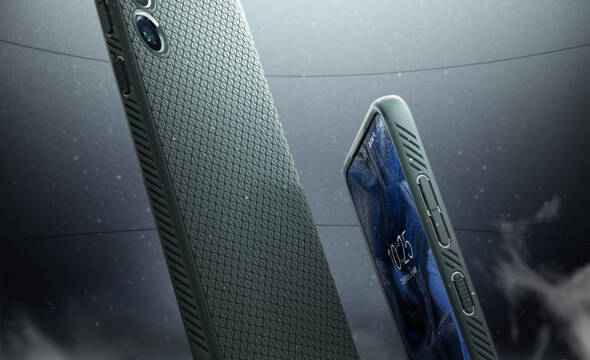 Spigen Liquid Air - Etui  do Samsung Galaxy S23 (Abyss Green) - zdjęcie 8