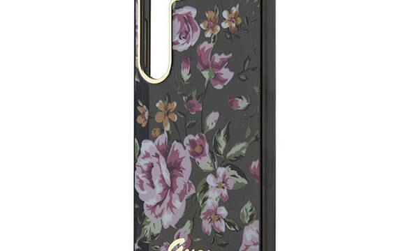 Guess Flower Collection - Etui Samsung Galaxy S23+ (czarny) - zdjęcie 6