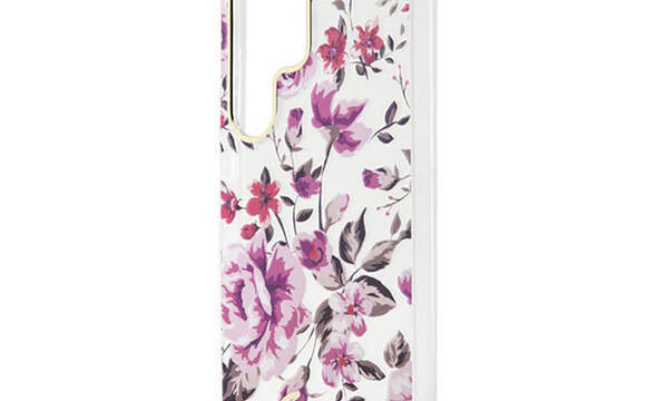 Guess Flower Collection - Etui Samsung Galaxy S23 Ultra (biały) - zdjęcie 6