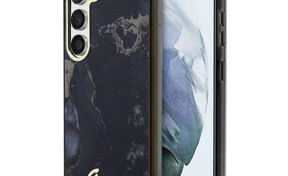 Guess Golden Marble Collection - Etui Samsung Galaxy S23 (czarny) - zdjęcie 1