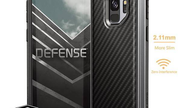 X-Doria Defense Lux - Etui aluminiowe Samsung Galaxy S9 (Black Carbon) - zdjęcie 1