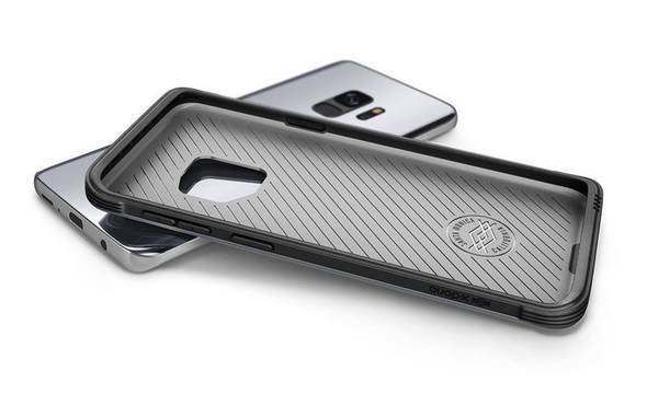 X-Doria Defense Lux - Etui aluminiowe Samsung Galaxy S9 (Black Carbon) - zdjęcie 3