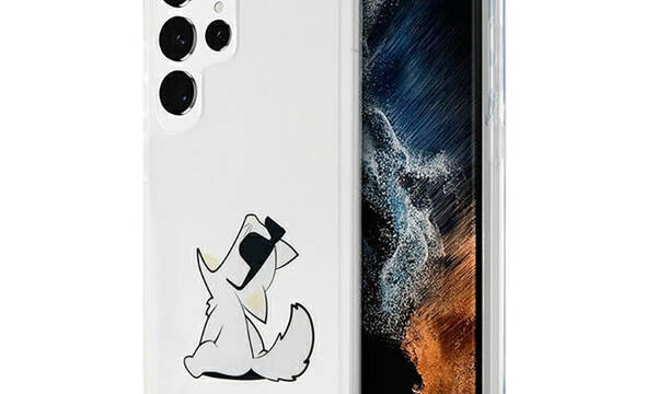 Karl Lagerfeld Choupette Fun - Etui Samsung Galaxy S23 Ultra (przezroczysty) - zdjęcie 1