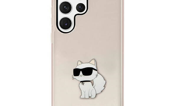 Karl Lagerfeld IML NFT Choupette - Etui Samsung Galaxy S23 Ultra (różowy) - zdjęcie 1