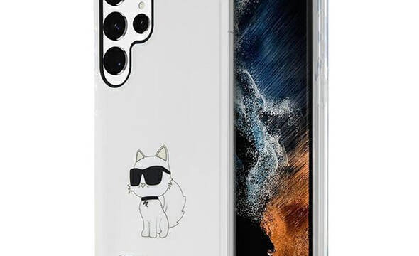 Karl Lagerfeld IML NFT Choupette - Etui Samsung Galaxy S23 Ultra (przezroczysty) - zdjęcie 1