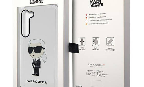 Karl Lagerfeld IML NFT Ikonik - Etui Samsung Galaxy S23+ (przezroczysty) - zdjęcie 8