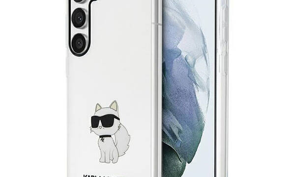 Karl Lagerfeld IML NFT Choupette - Etui Samsung Galaxy S23 (przezroczysty) - zdjęcie 1