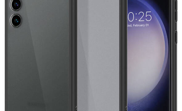 Spigen Ultra Hybrid - Etui do Samsung Galaxy S23+ (Frost Black) - zdjęcie 8