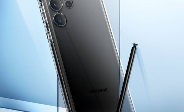 Spigen Ultra Hybrid - Etui do Samsung Galaxy S23 Ultra (Przezroczysty) - zdjęcie 2