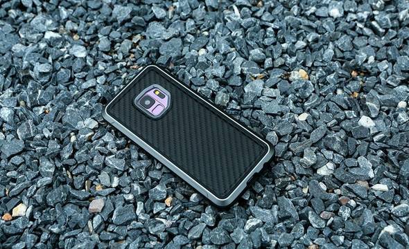 X-Doria Defense Lux - Etui aluminiowe Samsung Galaxy S9+ (Black Carbon) - zdjęcie 8