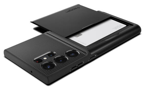 Spigen Slim Armor CS - Etui do Samsung Galaxy S23 Ultra (Czarny) - zdjęcie 1