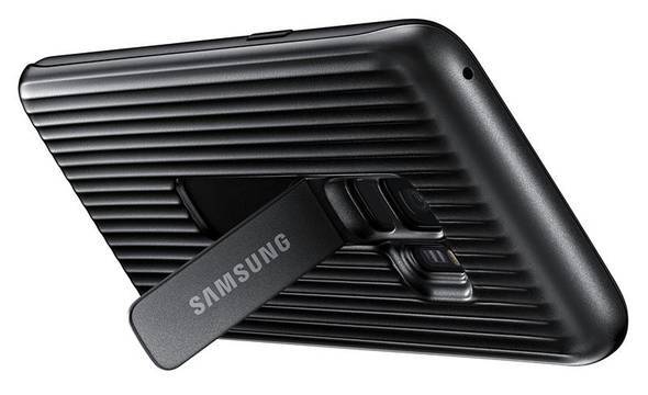 Samsung Protective Standing Cover - Etui Samsung Galaxy S9 z podstawką (czarny) - zdjęcie 6