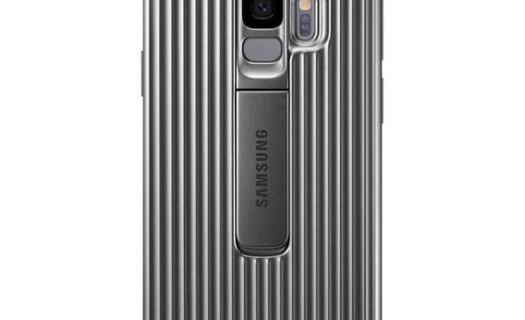 Samsung Protective Standing Cover - Etui Samsung Galaxy S9 z podstawką (srebrny) - zdjęcie 1