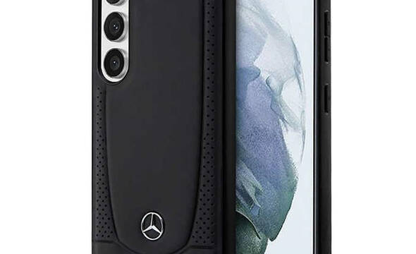 Mercedes Leather Urban Line - Etui Samsung Galaxy S23 (czarny) - zdjęcie 1