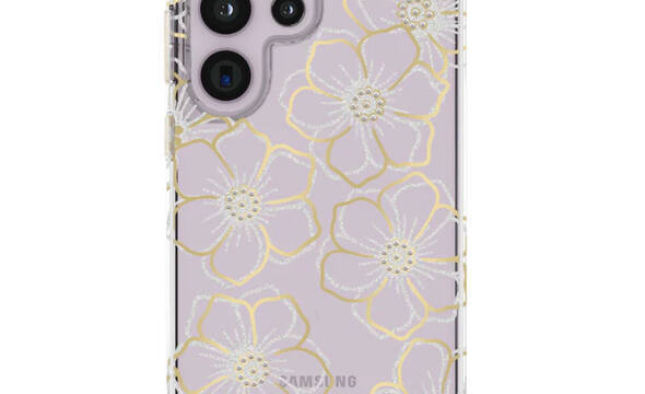 Case-Mate Floral Gems  - Etui Samsung Galaxy S23 Ultra (Przezroczysty) - zdjęcie 1