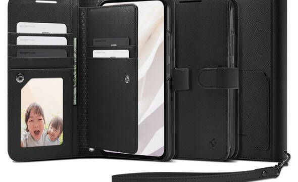 Spigen Wallet S - Etui do Samsung Galaxy A54 5G (Czarny) - zdjęcie 1
