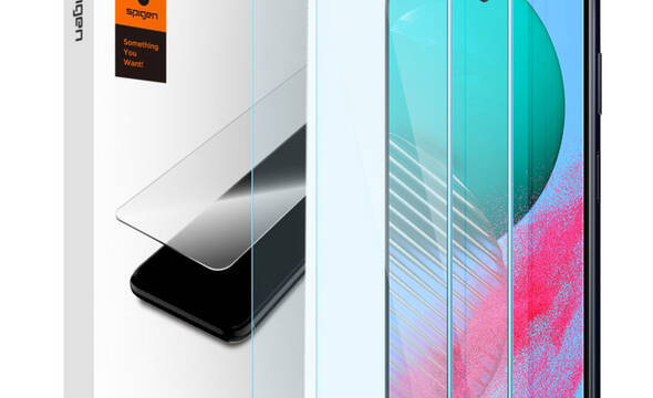 Spigen Glas.TR Slim 2-Pack - Szkło hartowane do Samsung Galaxy M54 5G - zdjęcie 1