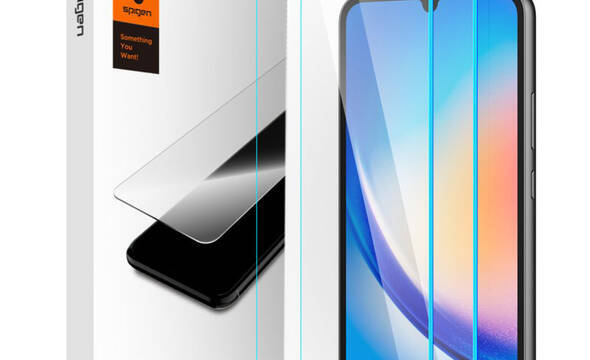 Spigen Glas.TR Slim 2-Pack - Szkło hartowane do Samsung Galaxy A34 5G - zdjęcie 1